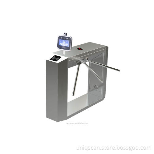 Tripod Turnstile Facial Recognition Access Control System